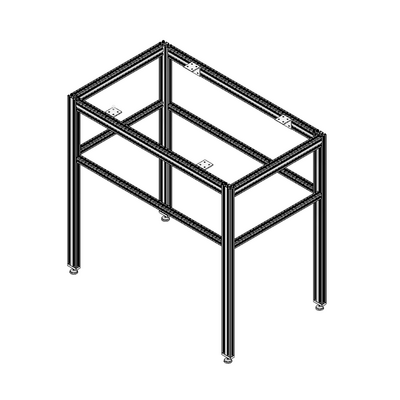 40-533-0 MODULAR SOLUTIONS ANGLE BRACKET 60MM TALL X 60MM WIDE HARDWARE NOT INCLUDED